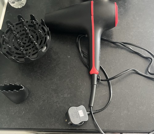 Professional hair dryer with - hair,