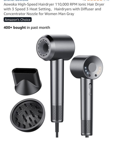 Aowoka high speed hairdryer - aowoka, high-speed
