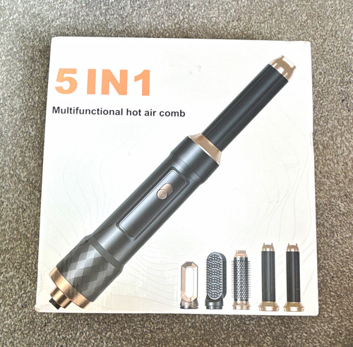 Hot air comb hair dryer - hot,