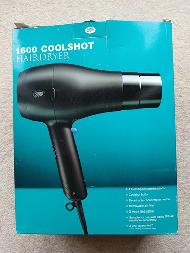 Hairdryer original box and - in,