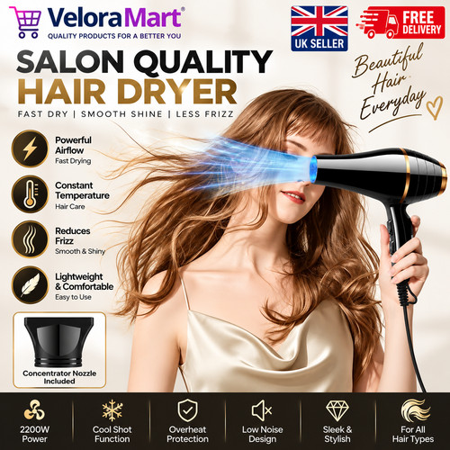 Ionic hair dryer - ionic, professional