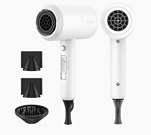 Supgaliy white 1800w hair - white,