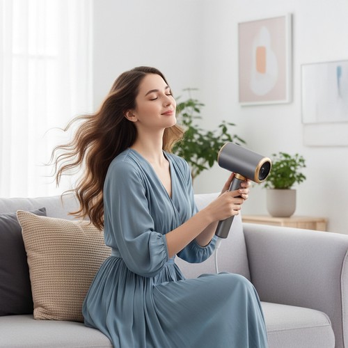 Portable hair dryer - hair,