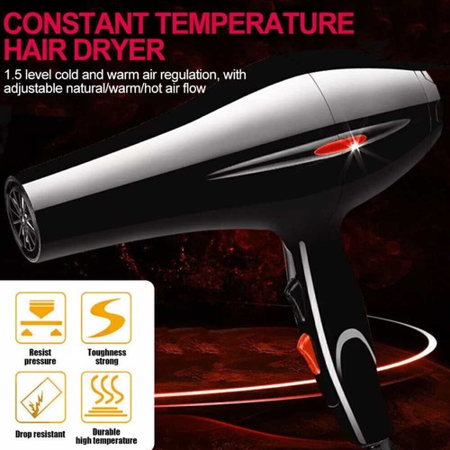2200w hair dryer - hair, nozzle