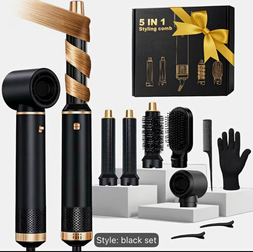 Ionic hair dryer brush - 5-in-1,