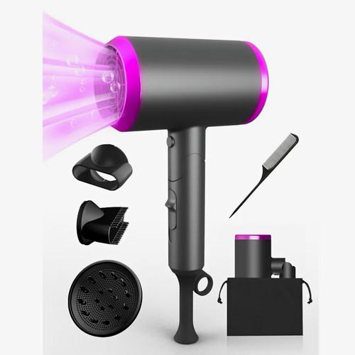 Folding handle hair dryer - folding,