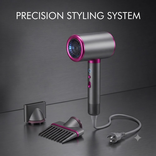 Powerful 2400w ionic hair - powerful,