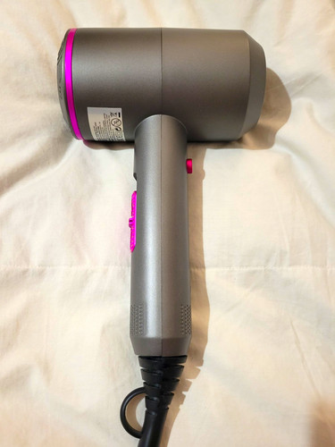 Grey pink standard hair dryer - standard,