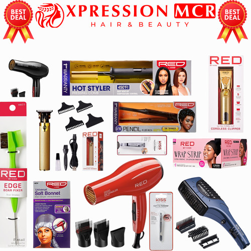 Red kiss detangler - by,