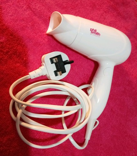 White travel hairdryer 1200 - hairdryer, w